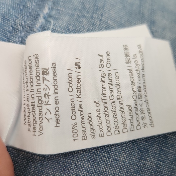 J.Crew Women's Chambray Tank - Picture 6 of 6